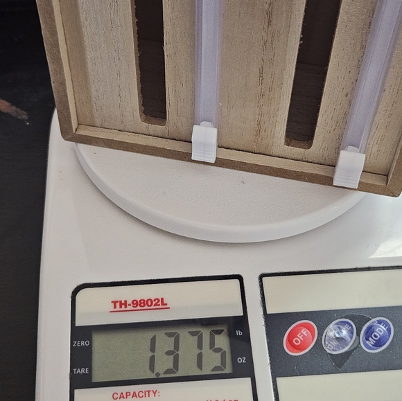 2 in 1 Foil and Plastic Wrap Wood Drawer Organizer or Hanging w/ Cutter kitchen - Picture 7 of 8